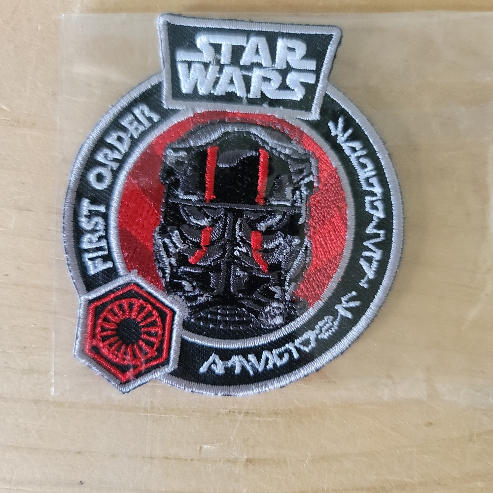 Funko Star Wars First Order Iron On‎ Patch New Lucasfilm 2015